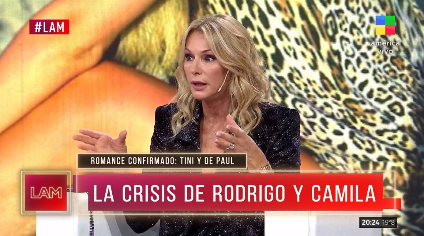 Yanina Latorre habló sobre la relación de De Paul y Tini.