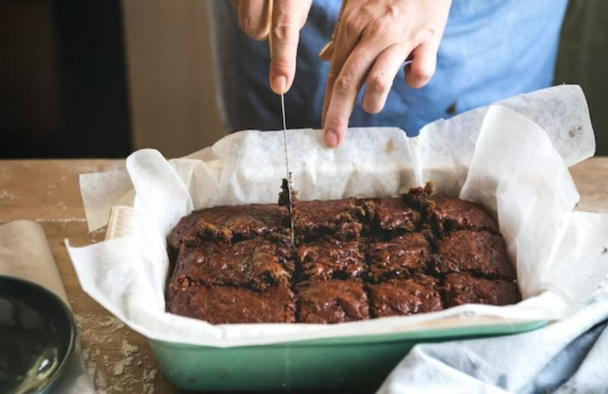 ¡Con lo que tenés en casa! receta de brownies caseros en simples pasos