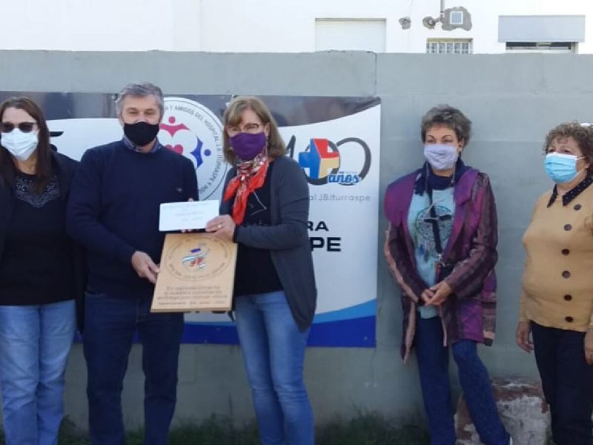 Donación para el hospital Iturraspe