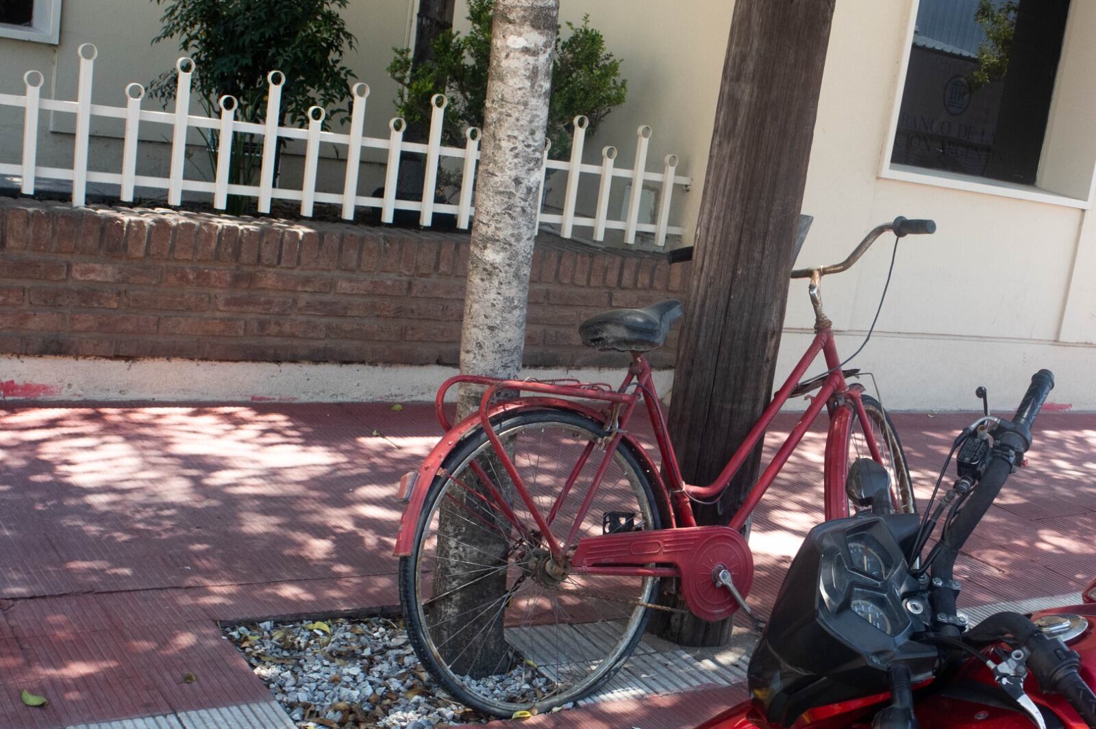 La Olvidada la historia de la bicicleta roja de Arroyito