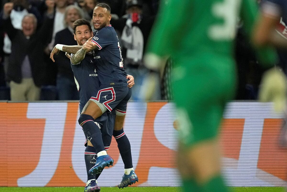 Lionel Messi metió su primer gol en el PSG ante el Manchester City: taco de Mbappé y zurdazo de Leo