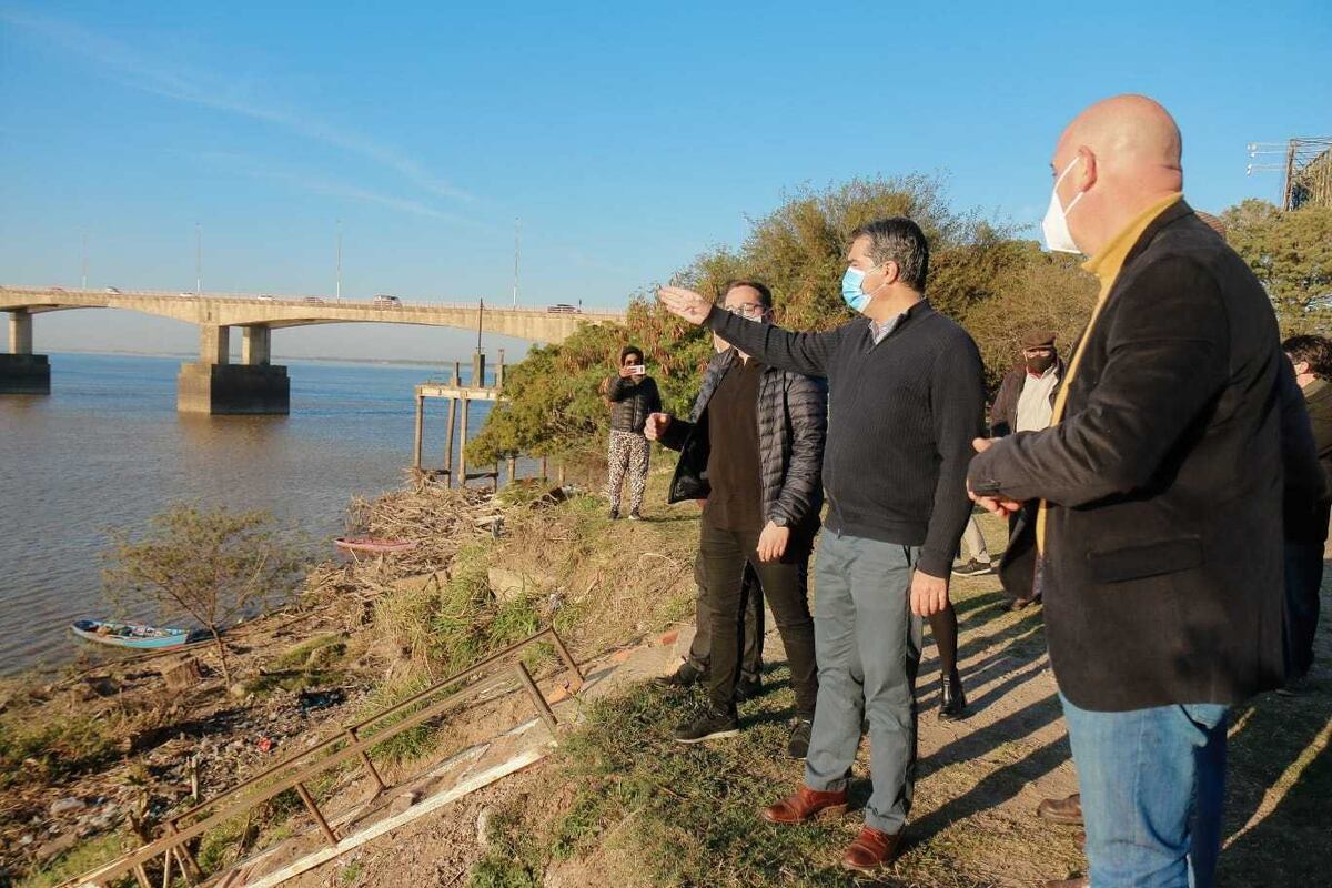 El Gobierno del Chaco confirmó el inicio de obras para defensas costeras en el río Paraná