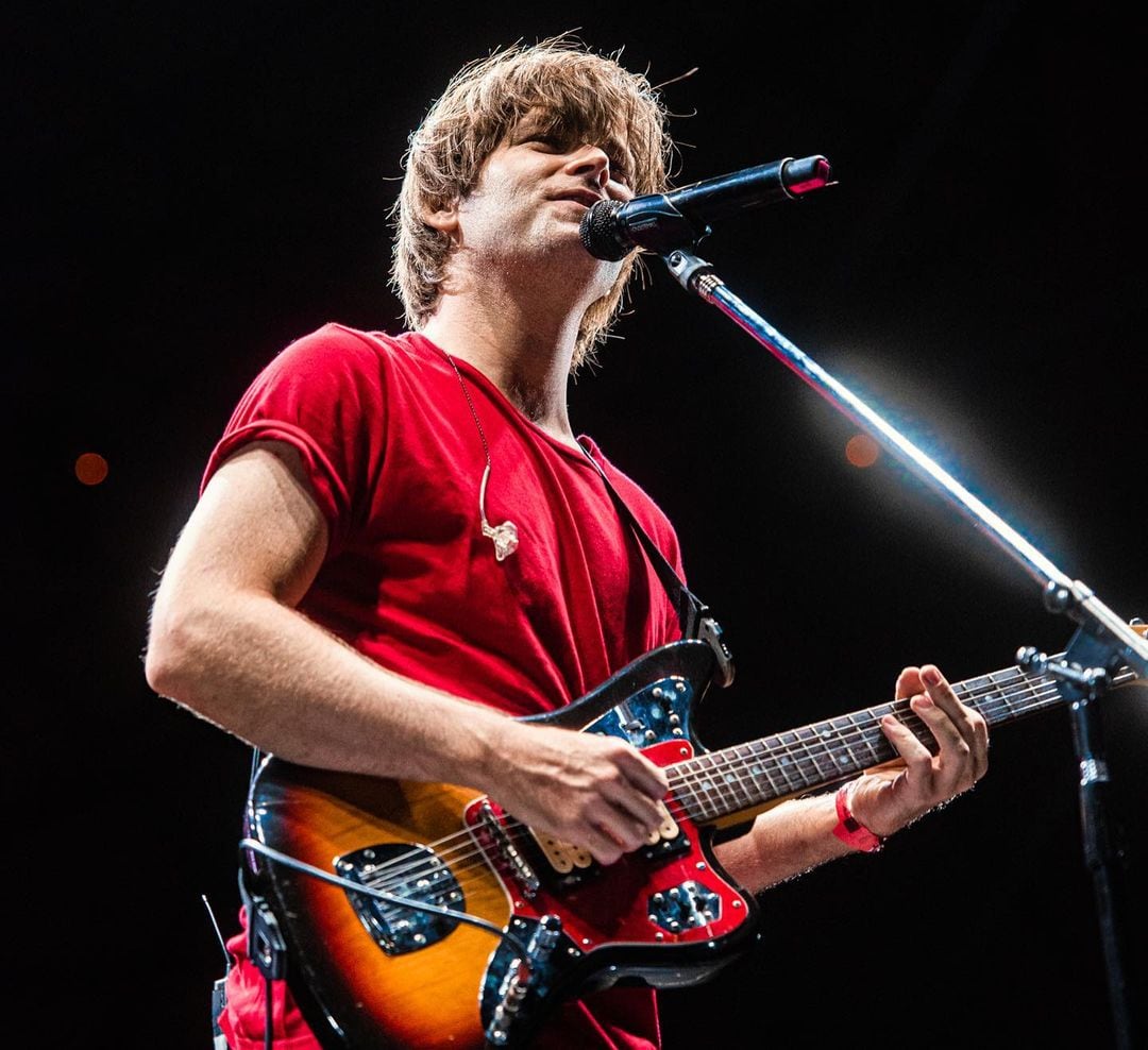 "Estuvo repleto, fue muy emocionante", dijo Benjamín Amadeo sobre su concierto en Mandarine Park.