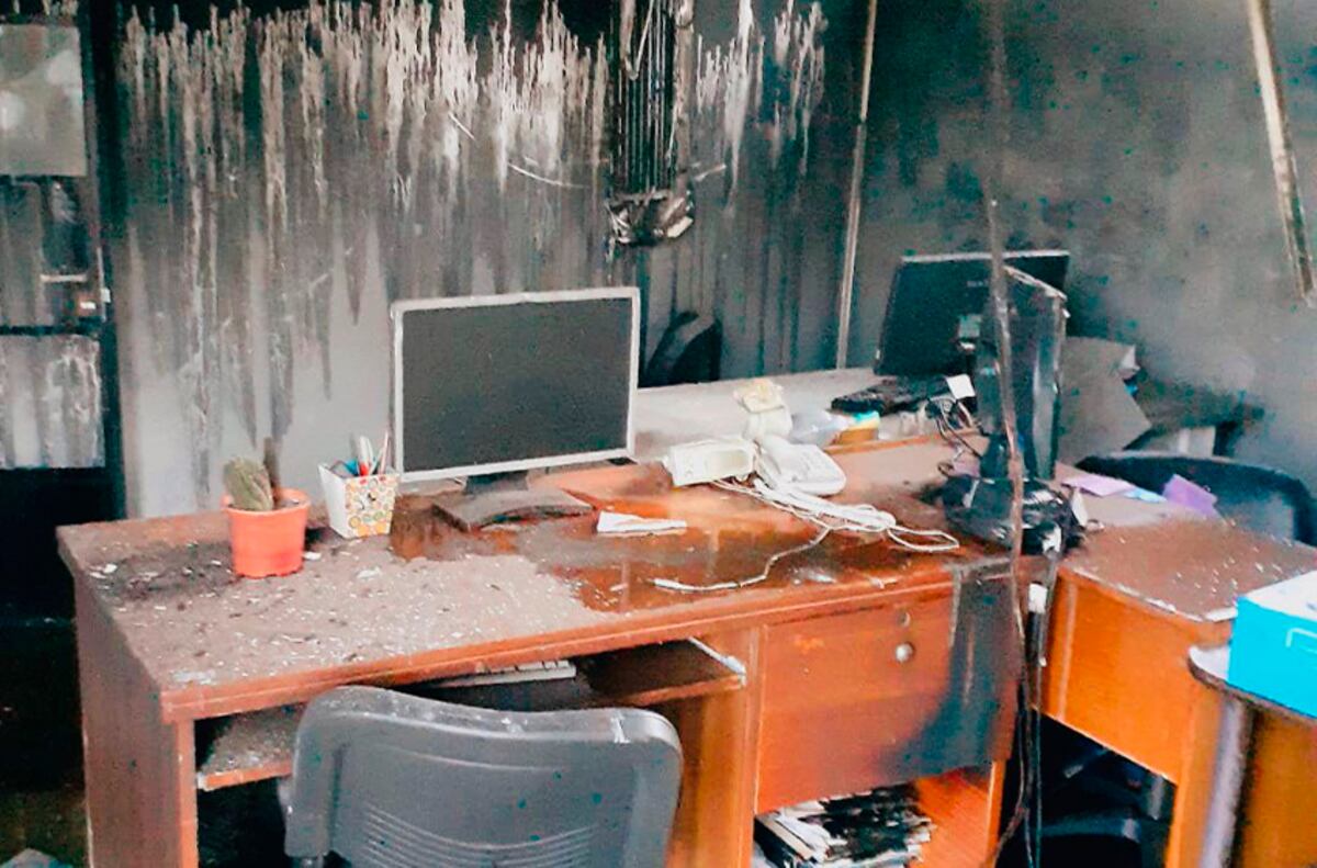 Confirman que el incendio en Desarrollo Social de Rosario fue intencional