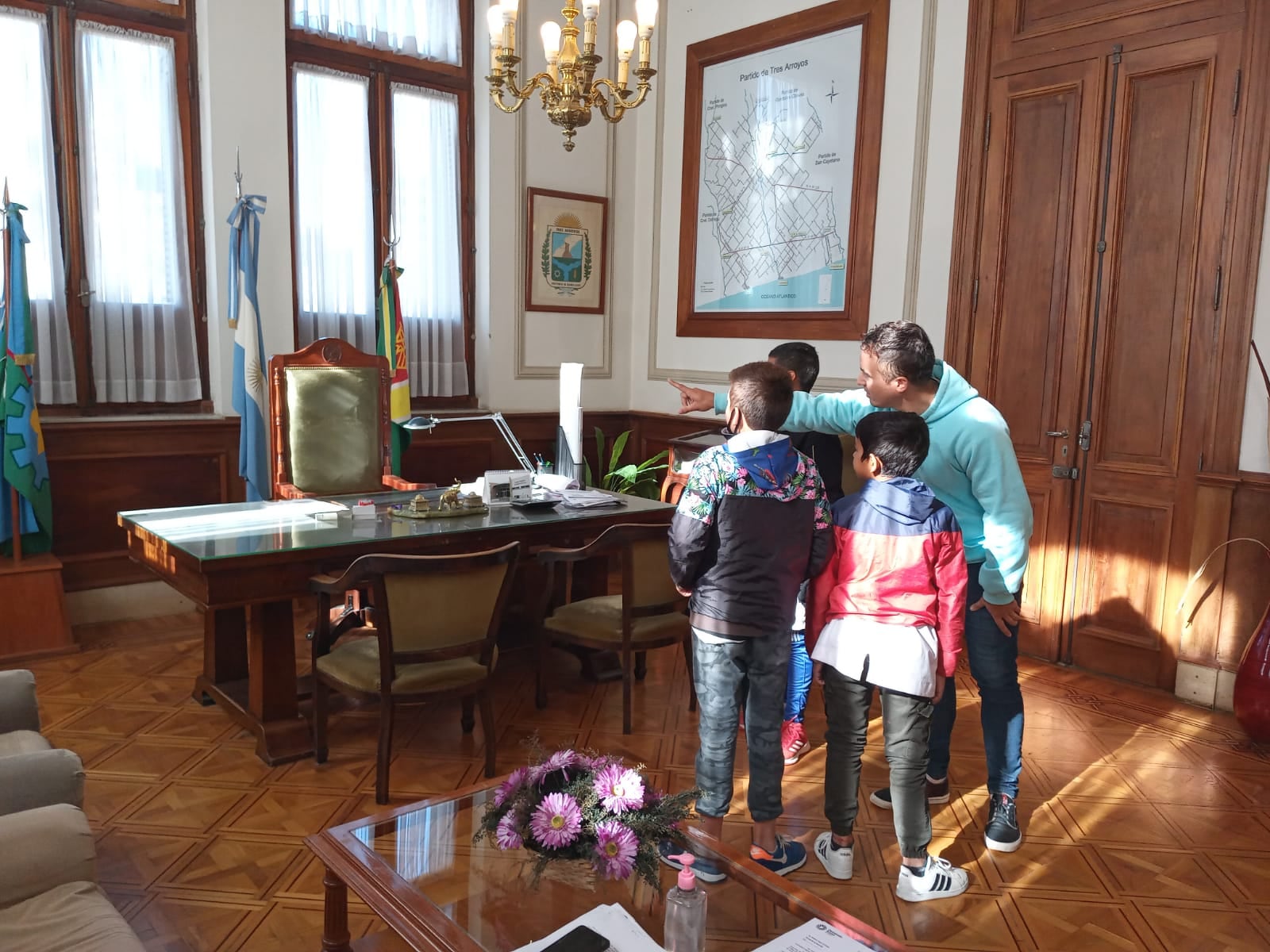 La Escuela Virgen de la Carreta visitó la exposición del Museo Mulazzi