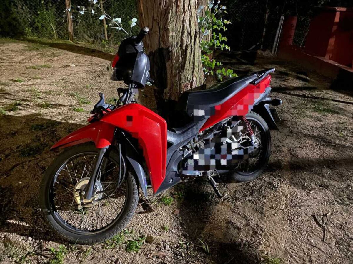 Carlos Paz: un adolescente fue detenido tras una persecución en moto