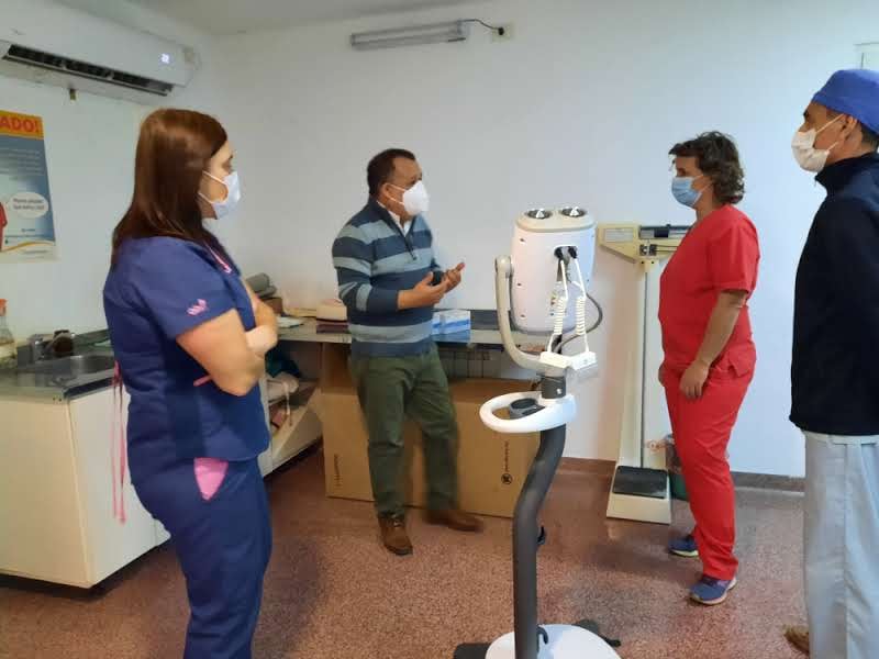 El Centro de Salud de Tres Arroyos incorporó un Inyector de Contraste único en el sur de la Provincia