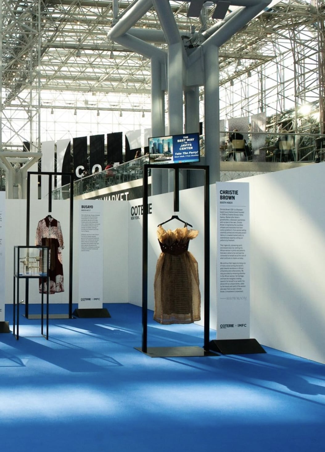 La feria Coterie New York, una de las ferias de moda más importantes, del 22 al 24 de septiembre de 2024.