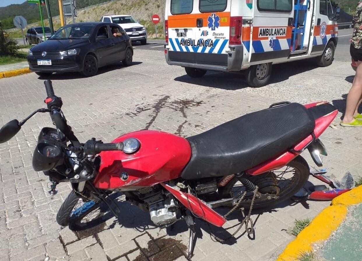 Accidente vehicular en la localidad vecina de San Antonio de Arredondo.