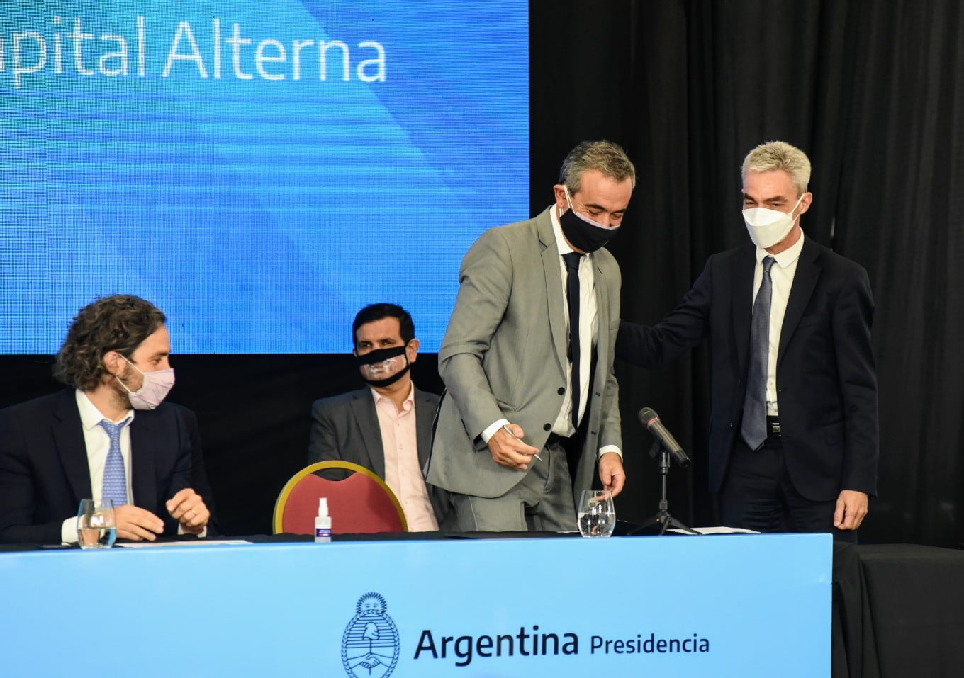 Mario Meoni este viernes en Santa Fe. (Foto: Clarín)