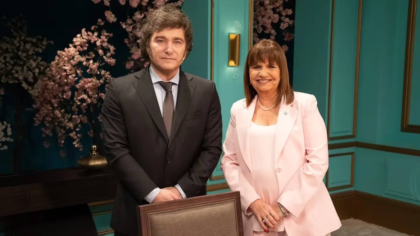 Bullrich respaldó a Milei.