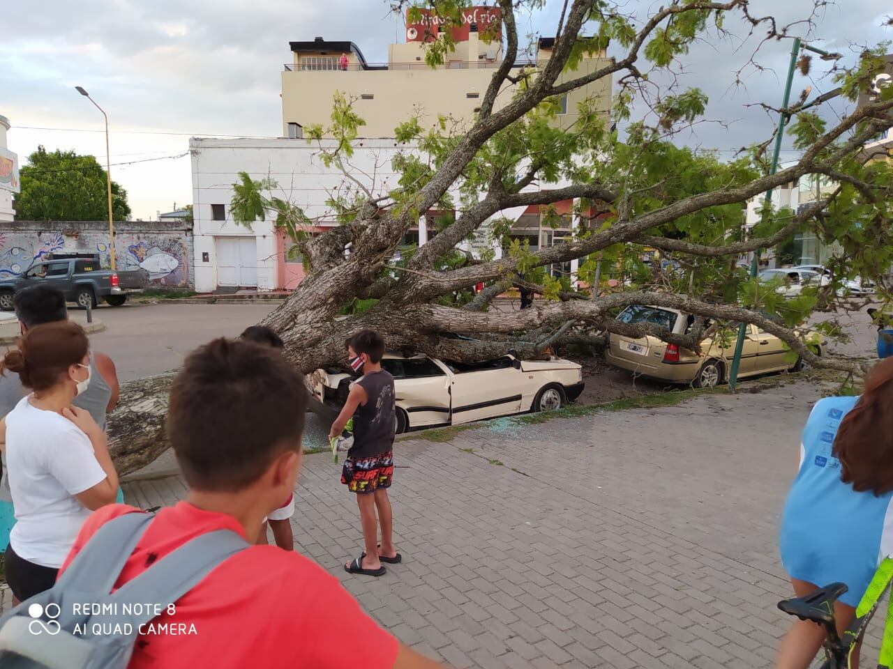 Fuerte tormenta en Gualeguaychú