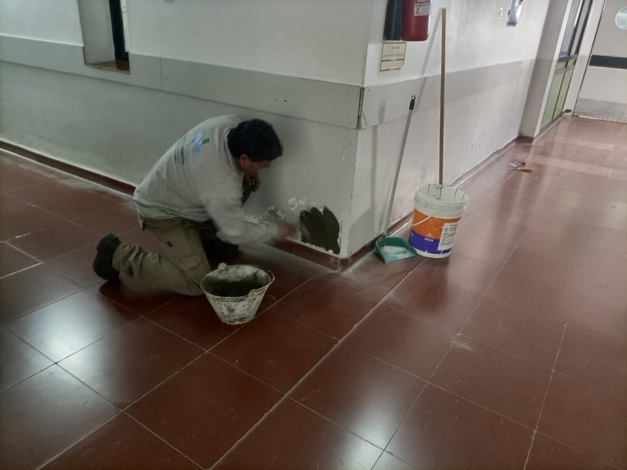 Avanzan las obras en el Hogar Geriátrico y en el Hospital Pirovano de Tres Arroyos