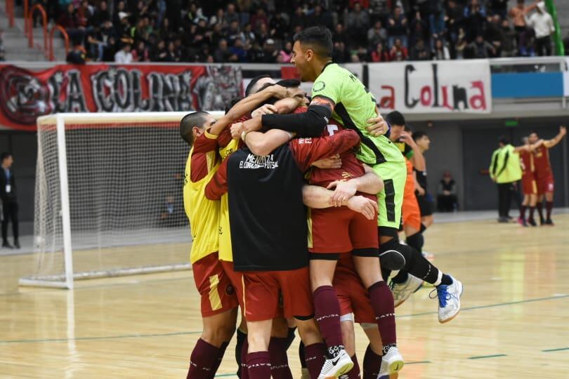 Mendoza campeón argentino de futsal. 