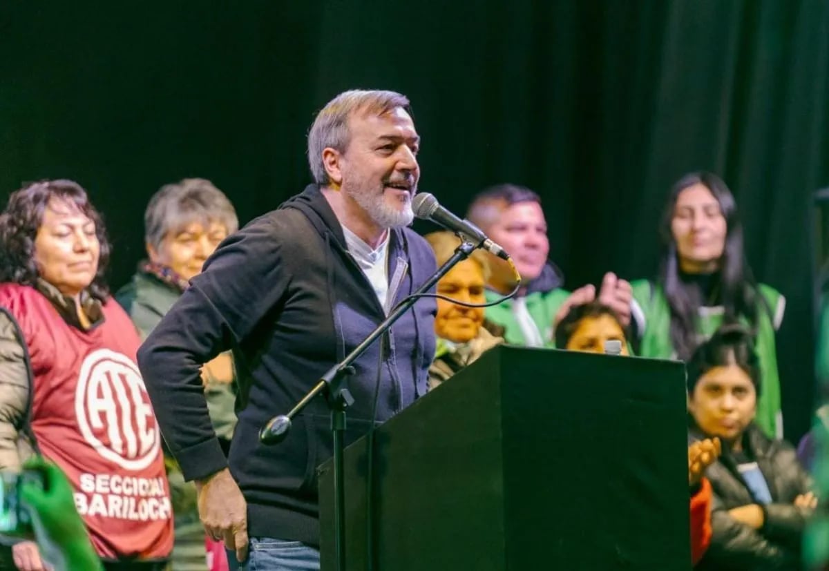 Rodolfo Aguiar, secretario general nacional de la Asociación Trabajadores del Estado (ATE).