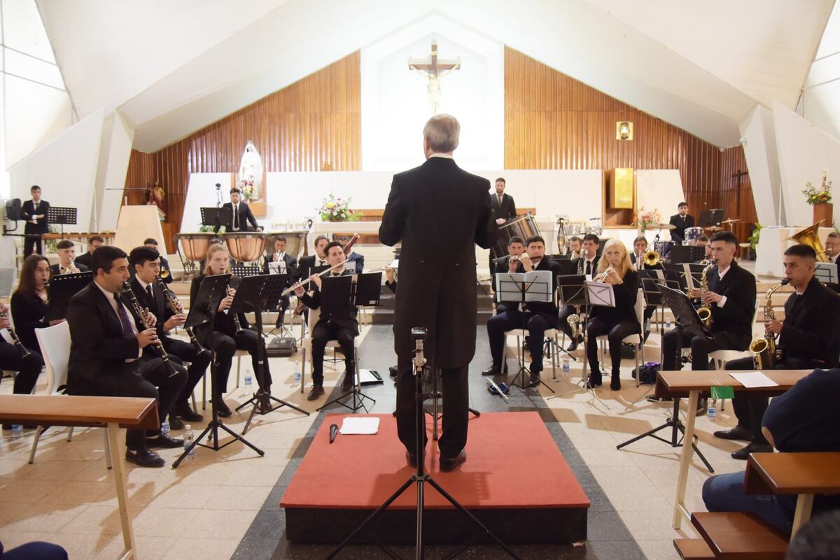 La Banda se presentó en la Iglesia Nuestra Señora de la Merced con el “Concierto Sinfónico 2021″