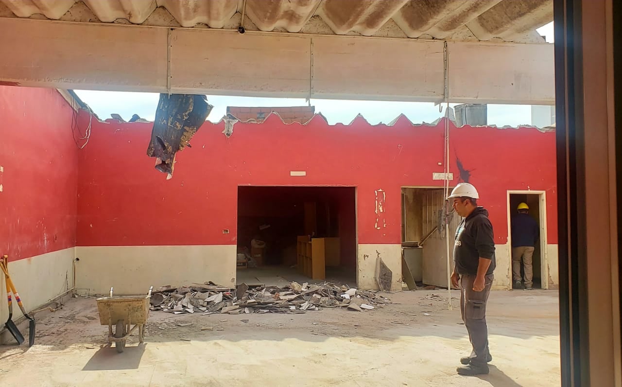 Así son las mejoras en la escuela de teatro de Tandil