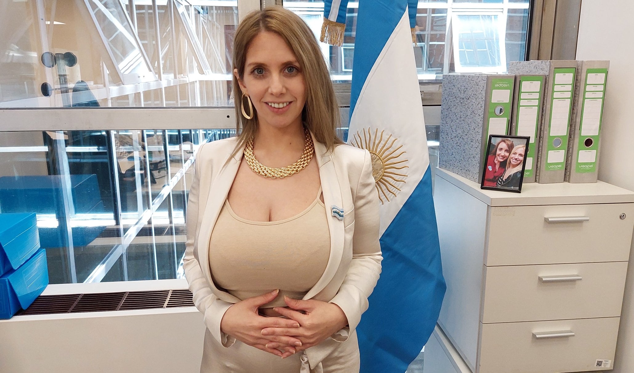 La diputada libertaria cordobesa María Celeste Ponce.