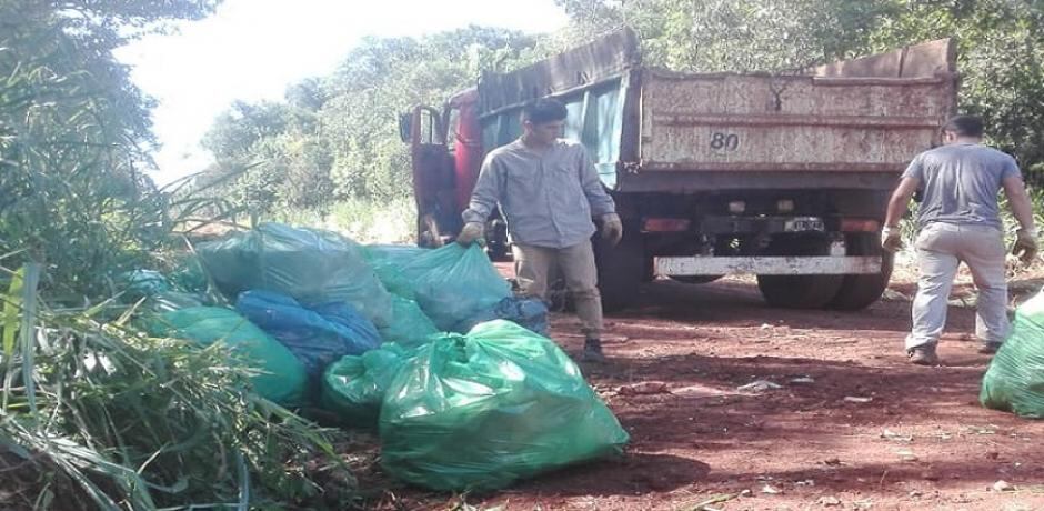 Se llevó adelante la erradicación de microbasurales