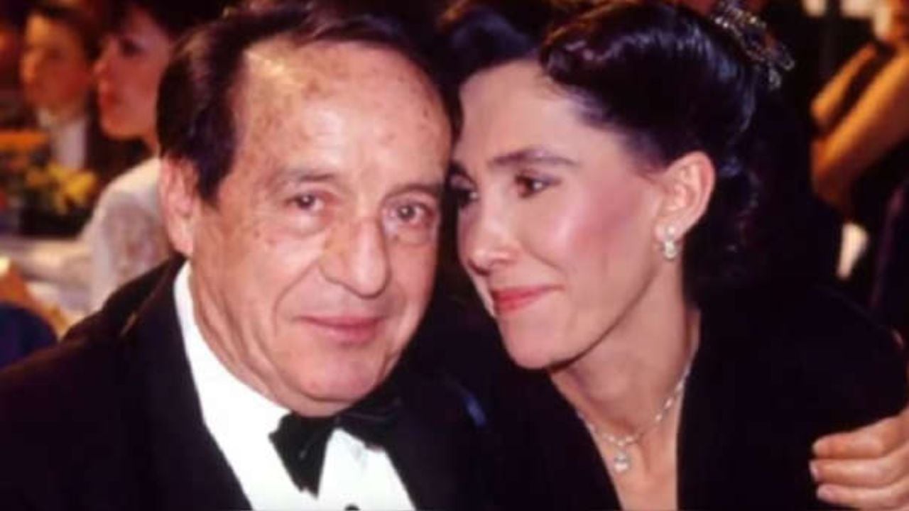 Chespirito y Florinda Meza