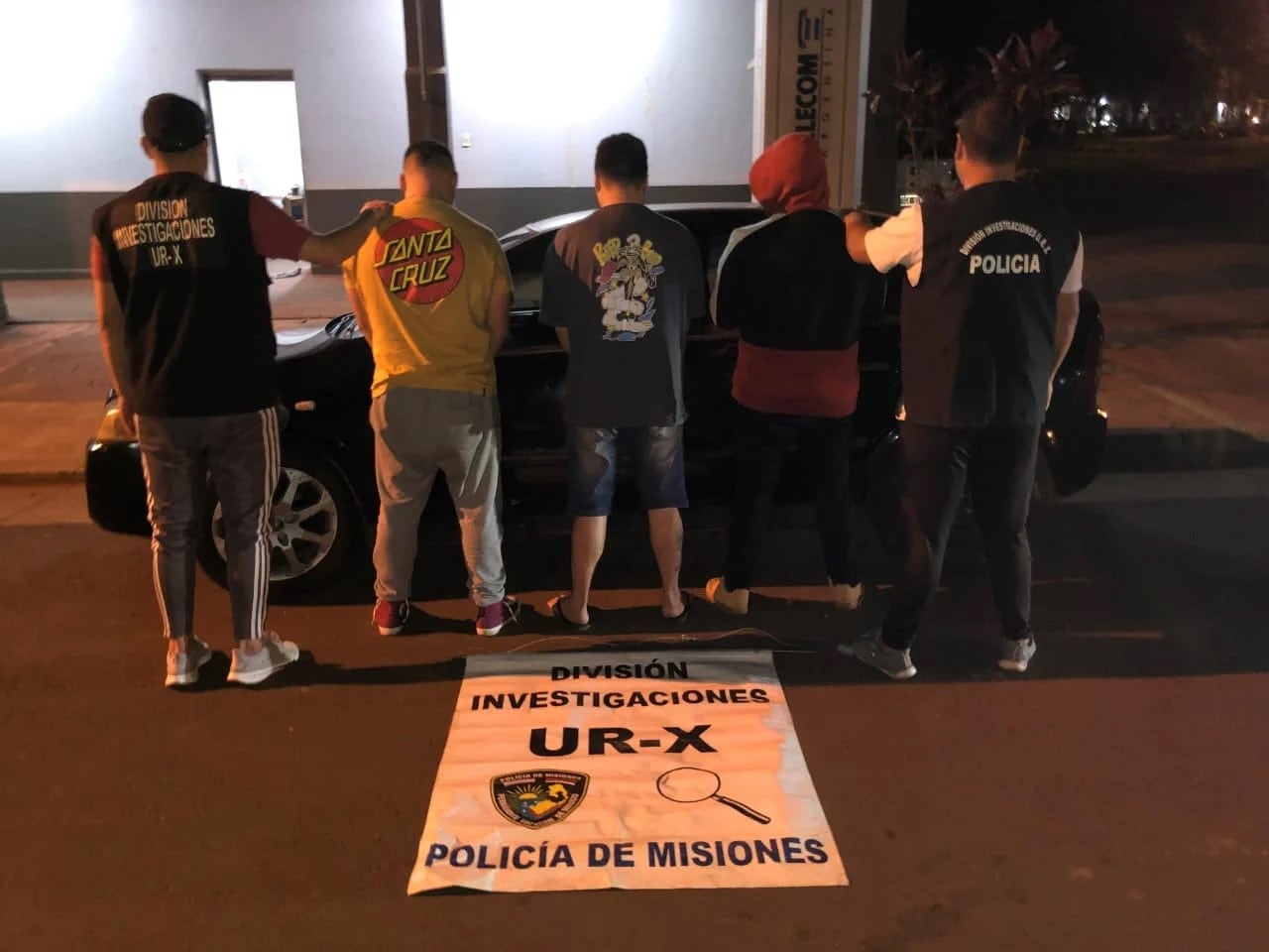 Desmantelan una peligrosa banda de delincuentes armados en Garupá.