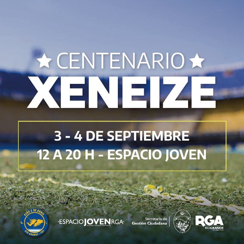 Realizarán la muestra “Centenario Xeneize” en las instalaciones de "Espacio Joven"