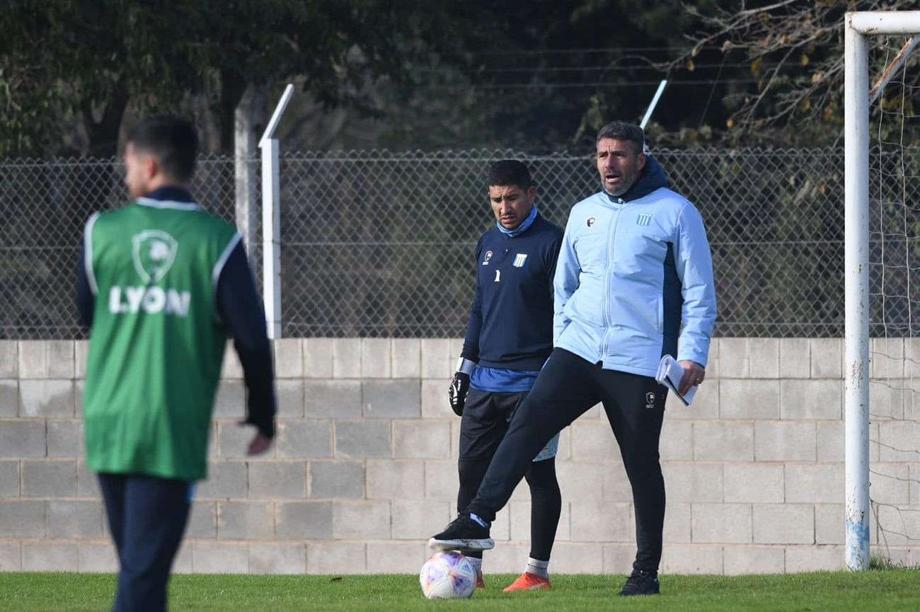 Diego Pozo nuevo director técnico de Racing de Nueva Italia. foto Ramiro Pereyra