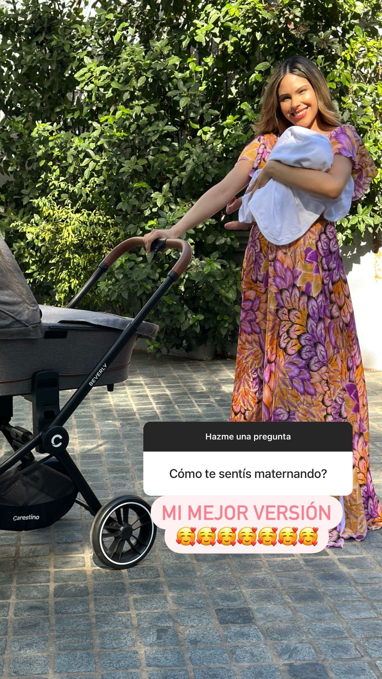 Barby habló de su maternidad.