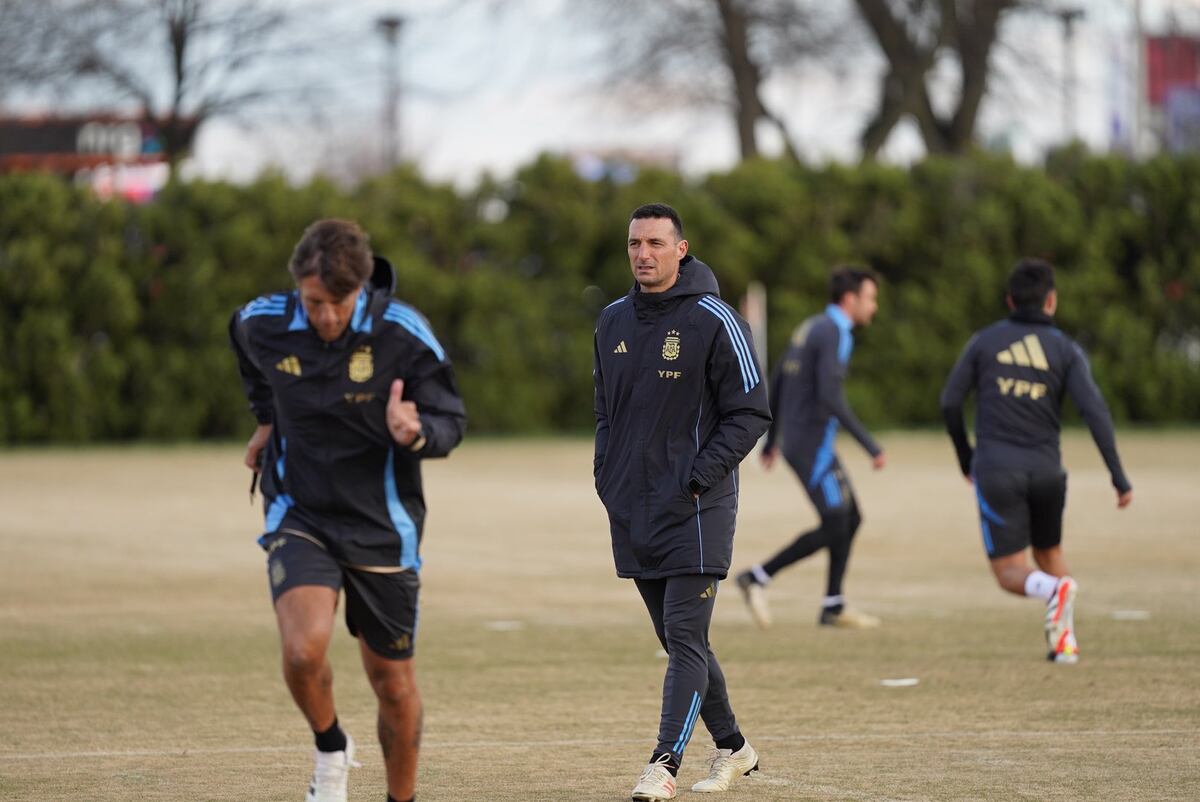 Lionel Scaloni valoró la presencia de juveniles en la Selección: “Necesitamos que empujen”