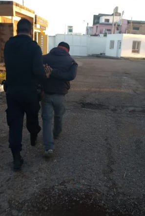 Detuvieron a un hombre mientras intentaba robar en el Cementerio Oeste de Comodoro.