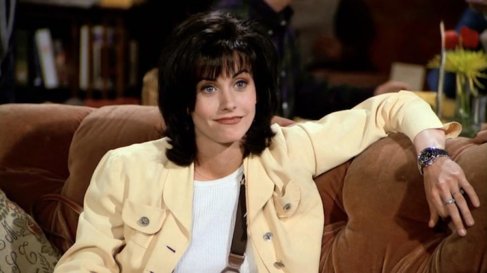 Courtney Cox como Monica Geller en Friends.