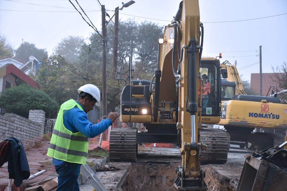 Obras de cloacas en el sur de Punilla (Provincia)