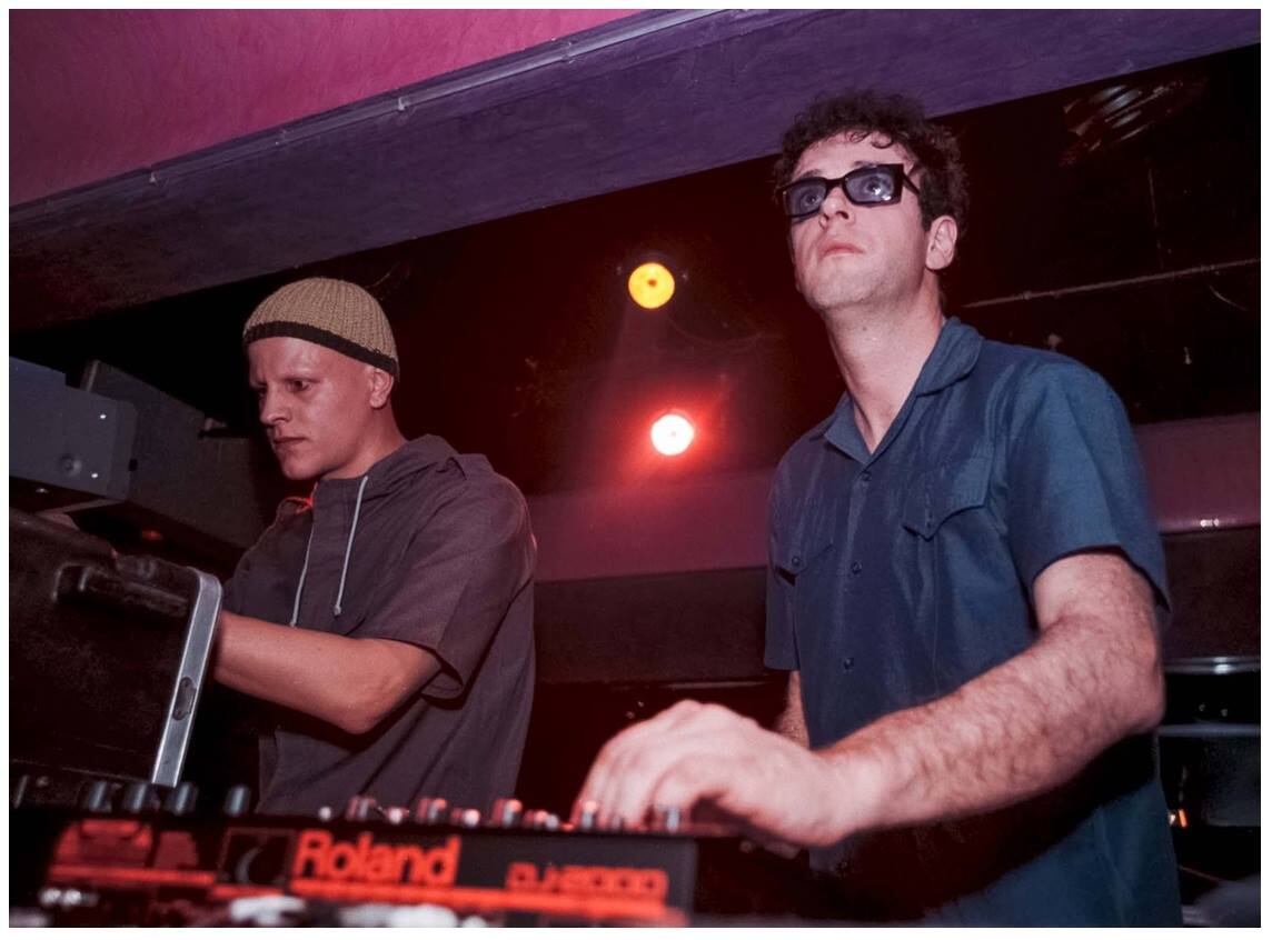 Flavio Etcheto  junto a Gustavo Cerati. Foto: Gonzalo González