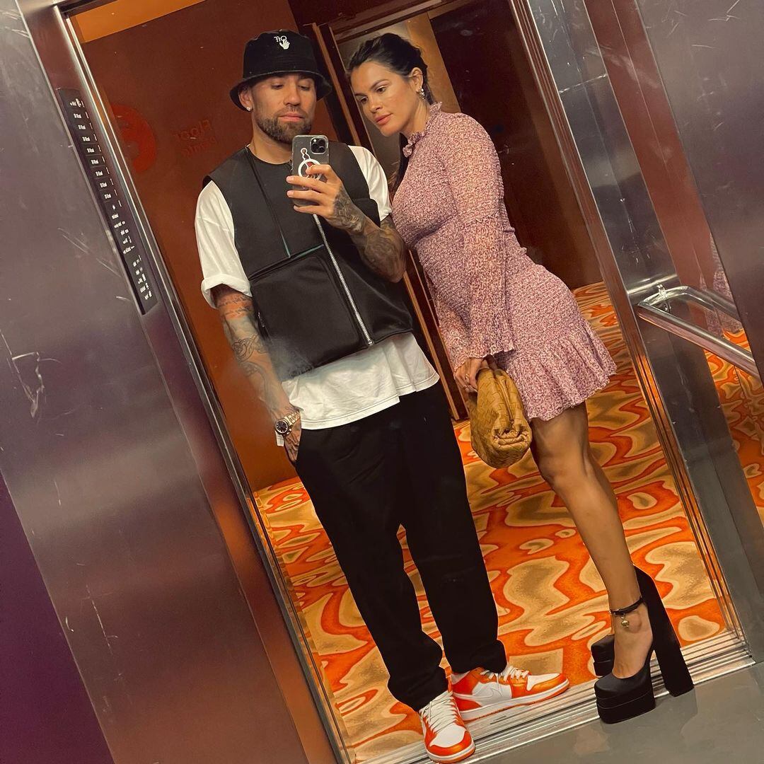 Nicolás Otamendi y Celeste Rey están juntos desde 2015.