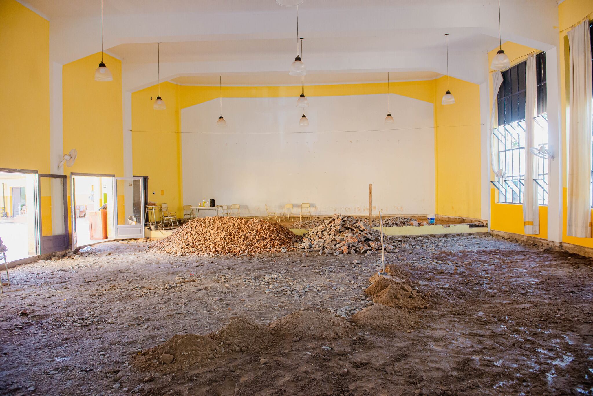 Las obras garantizaran un óptimo inicio de clases.