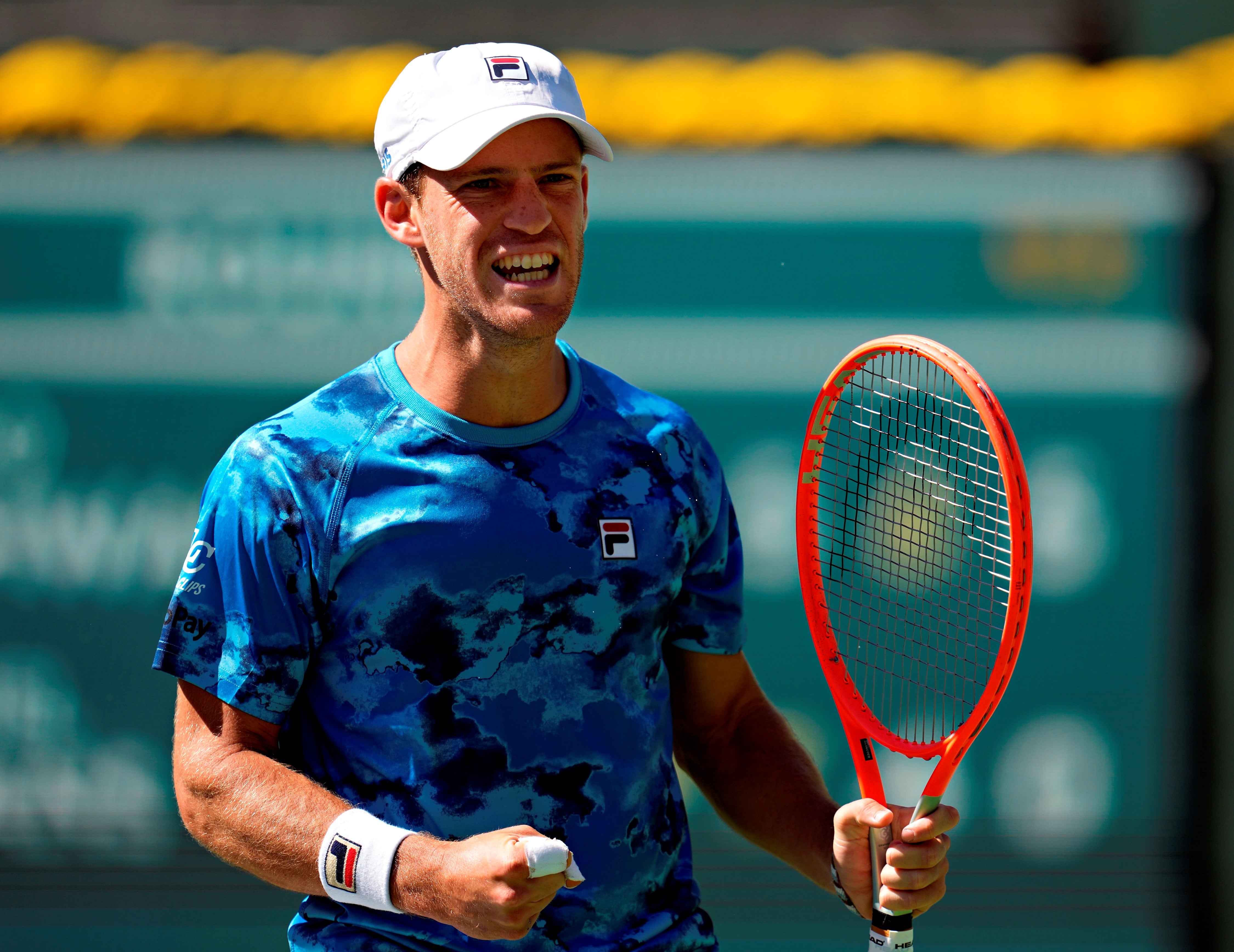 Diego Schwartzman busca las semifinales en Indian Wells.