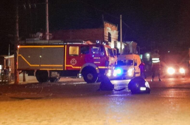 Puerto Iguazú: accidente de motos deja un saldo de tres personas heridas.