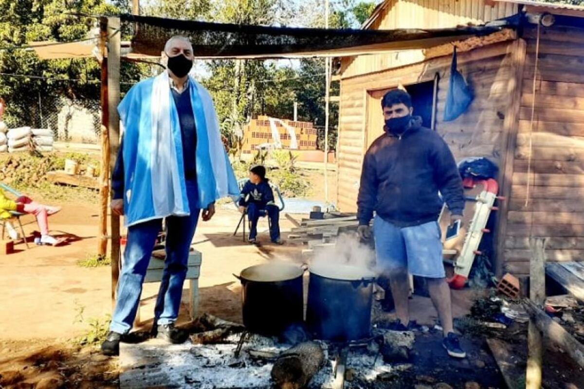 Eldorado: se realizó un locro solidario en el barrio Oleaginosa