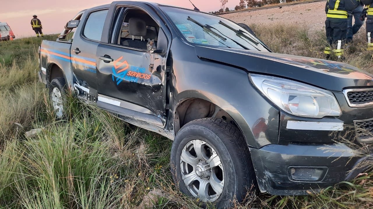 Un choque en la ruta Nº33 dejó heridos