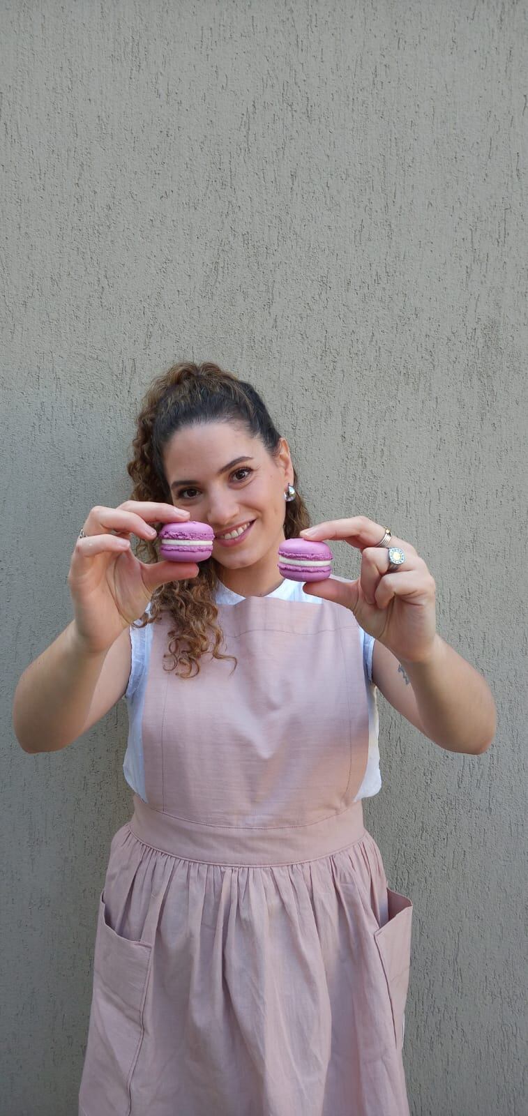 Los macarons son uno de los productos que más le cuesta hacer a la pastelera.