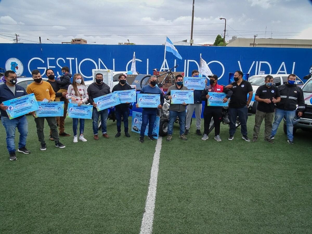 Petroleros entregó los premios de su gran fiesta del 13 de diciembre