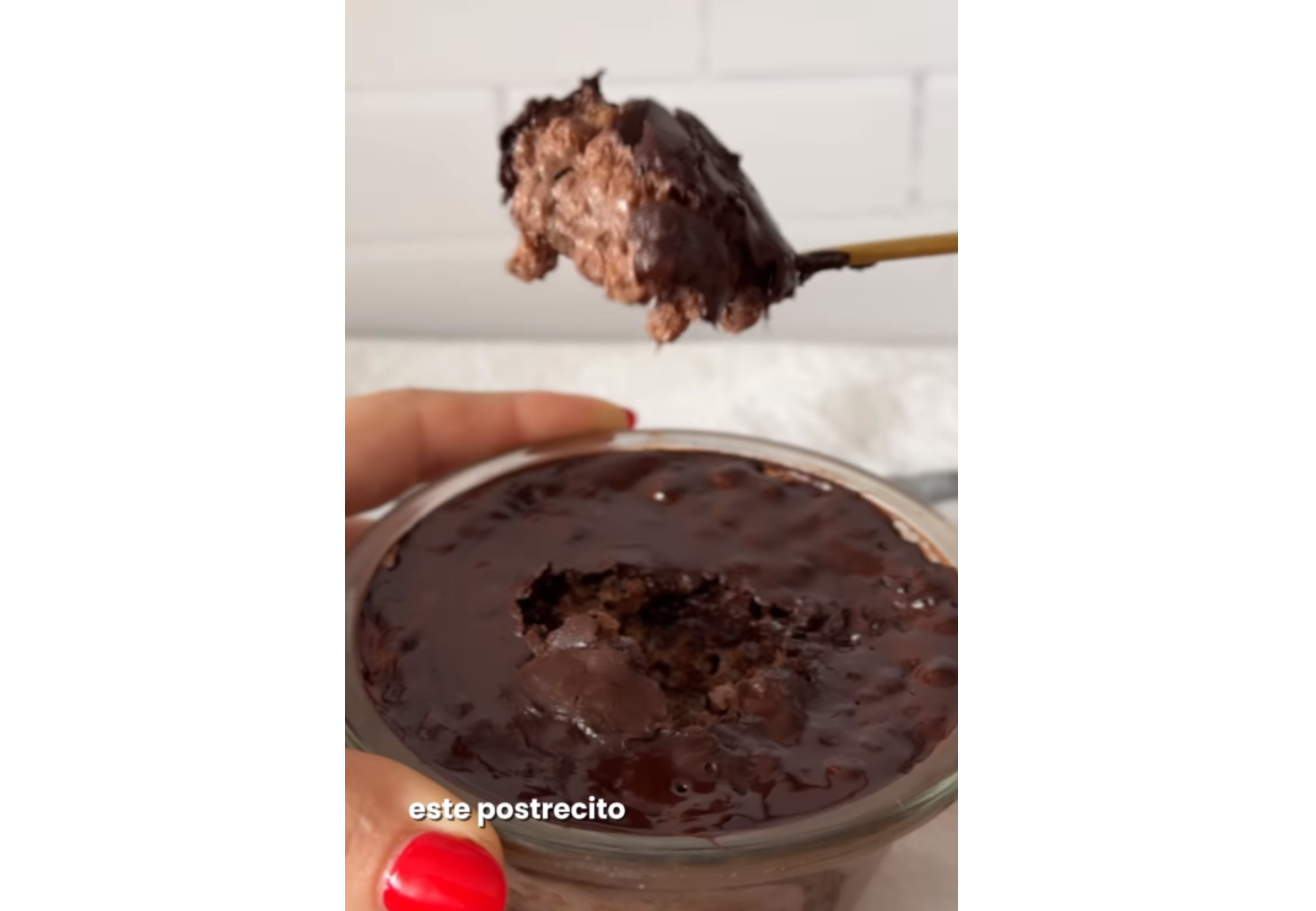 Así queda el postre estilo Ferrero Rocher saludable.