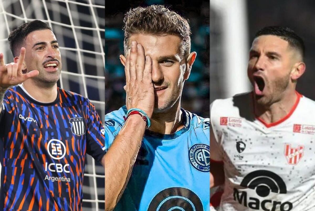 La eficacia de los goleadores de Talleres, Belgrano e Instituto: más goles que 24 de los equipos de la Liga