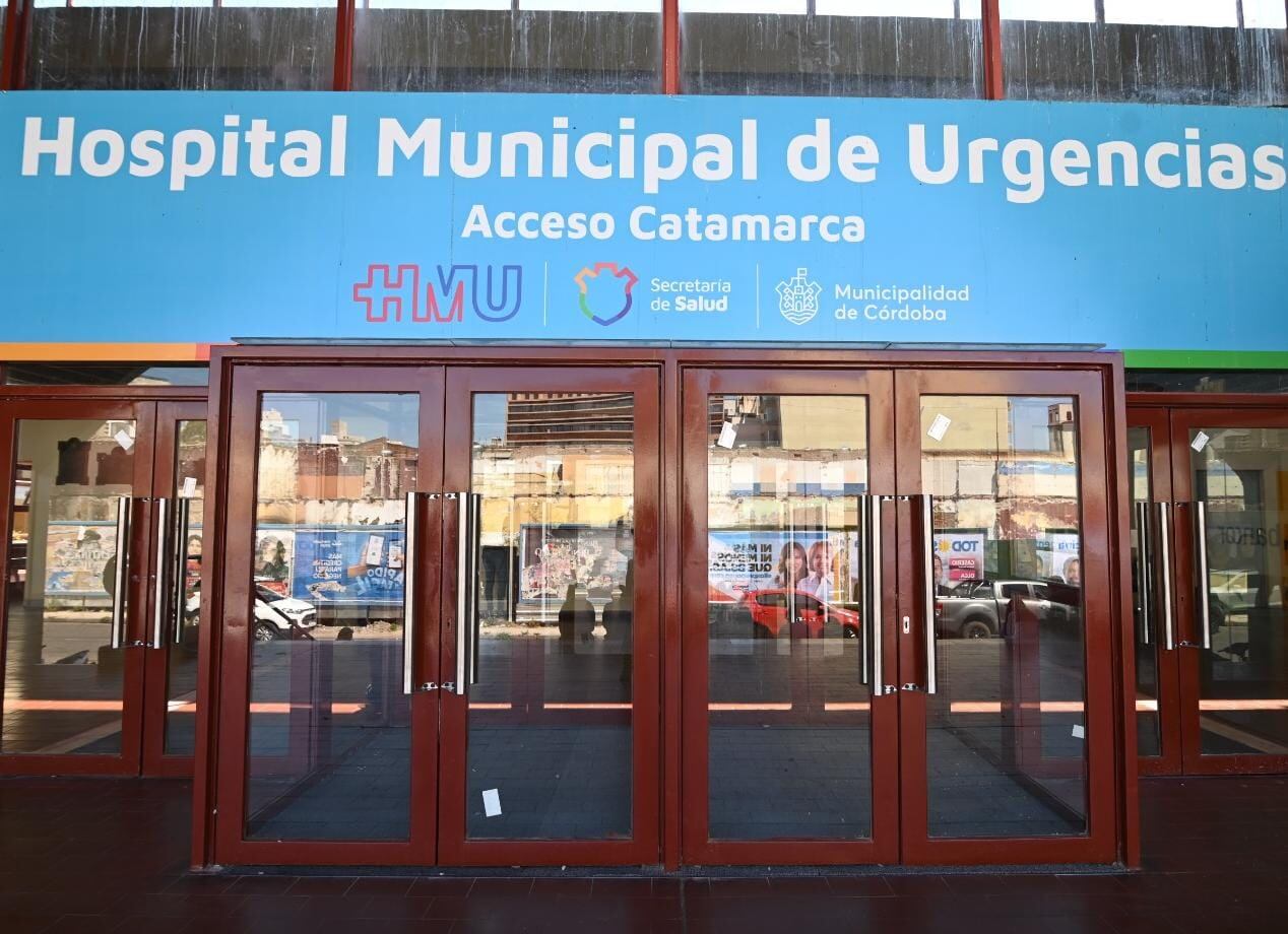 El Hospital de Urgencias recibió al joven esa misma tarde noche. (Municipalidad de Córdoba)