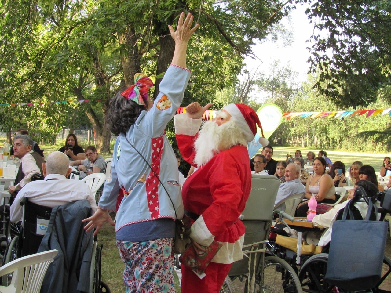 Festejo de Fin de año en el Geriátrico Municipal de Tres Arroyos