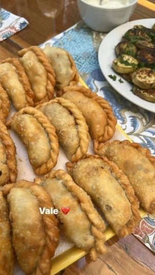 Las empanadas son el plato favorito de Úrsula Corberó