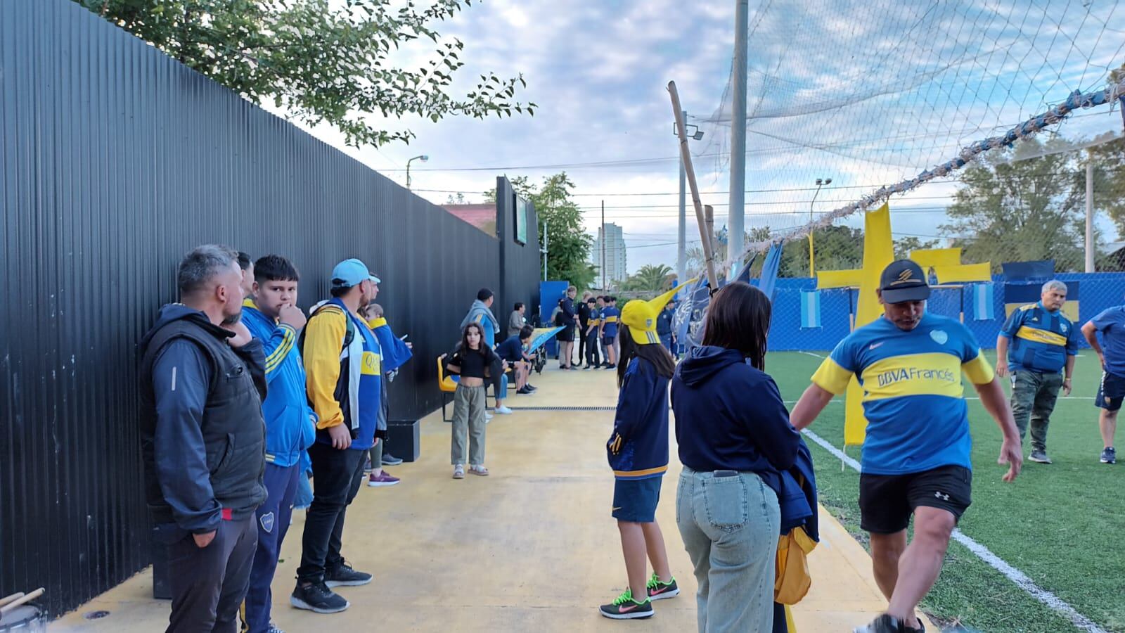 Clemente Rodríguez visitó Tres Arroyos y participó de un banderazo a favor de Riquelme