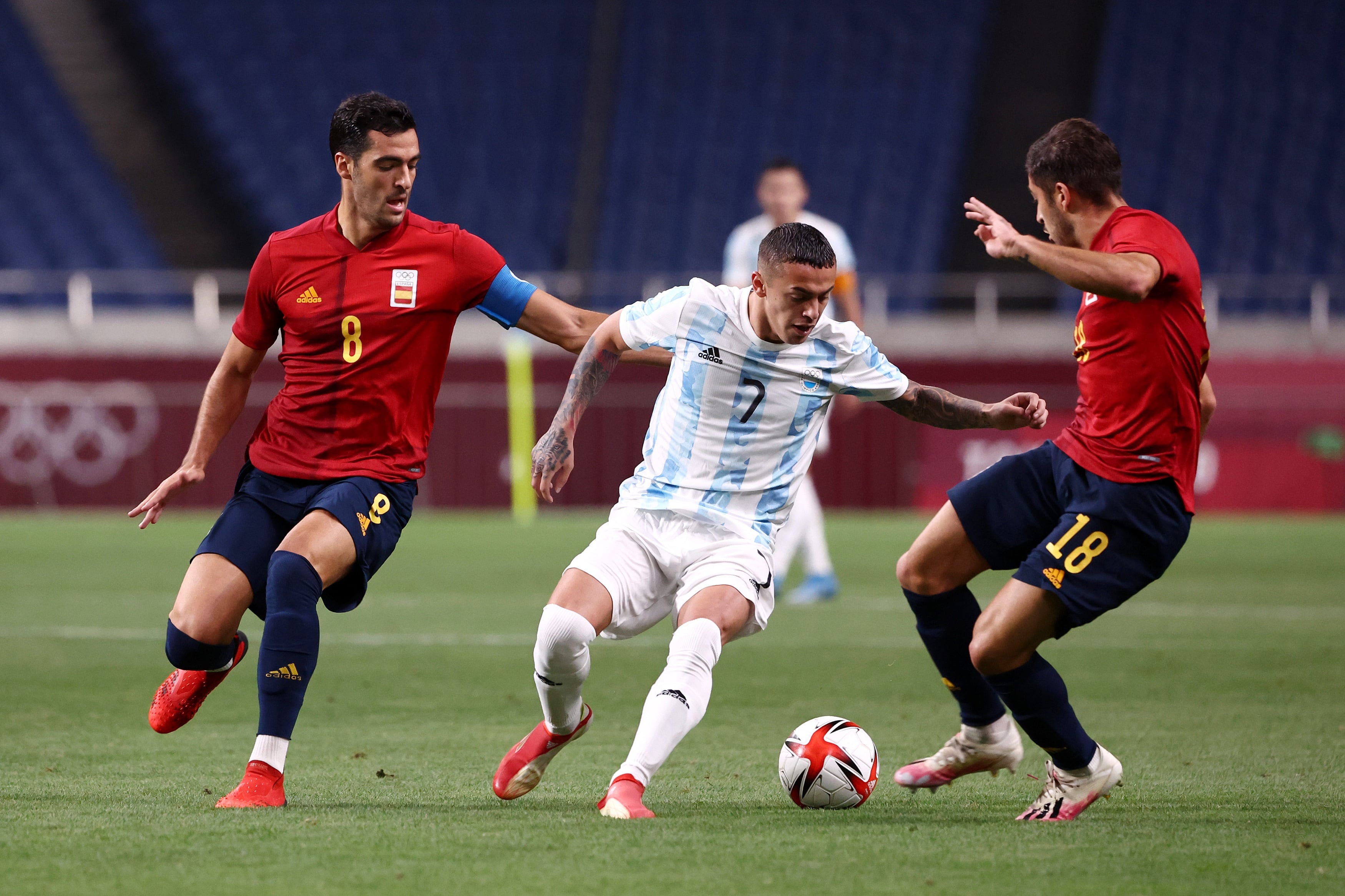 Argentina quedó afuera tras igualar con España.