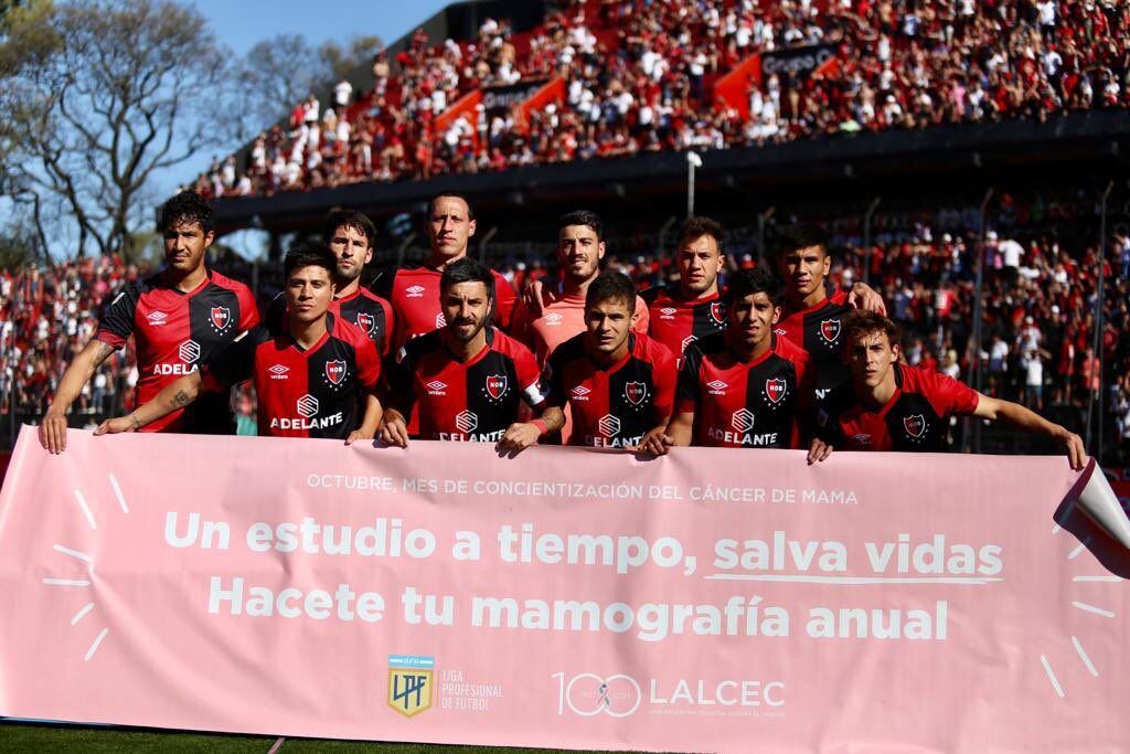 El equipo de Newell's ante Aldosivi. (@Newells)