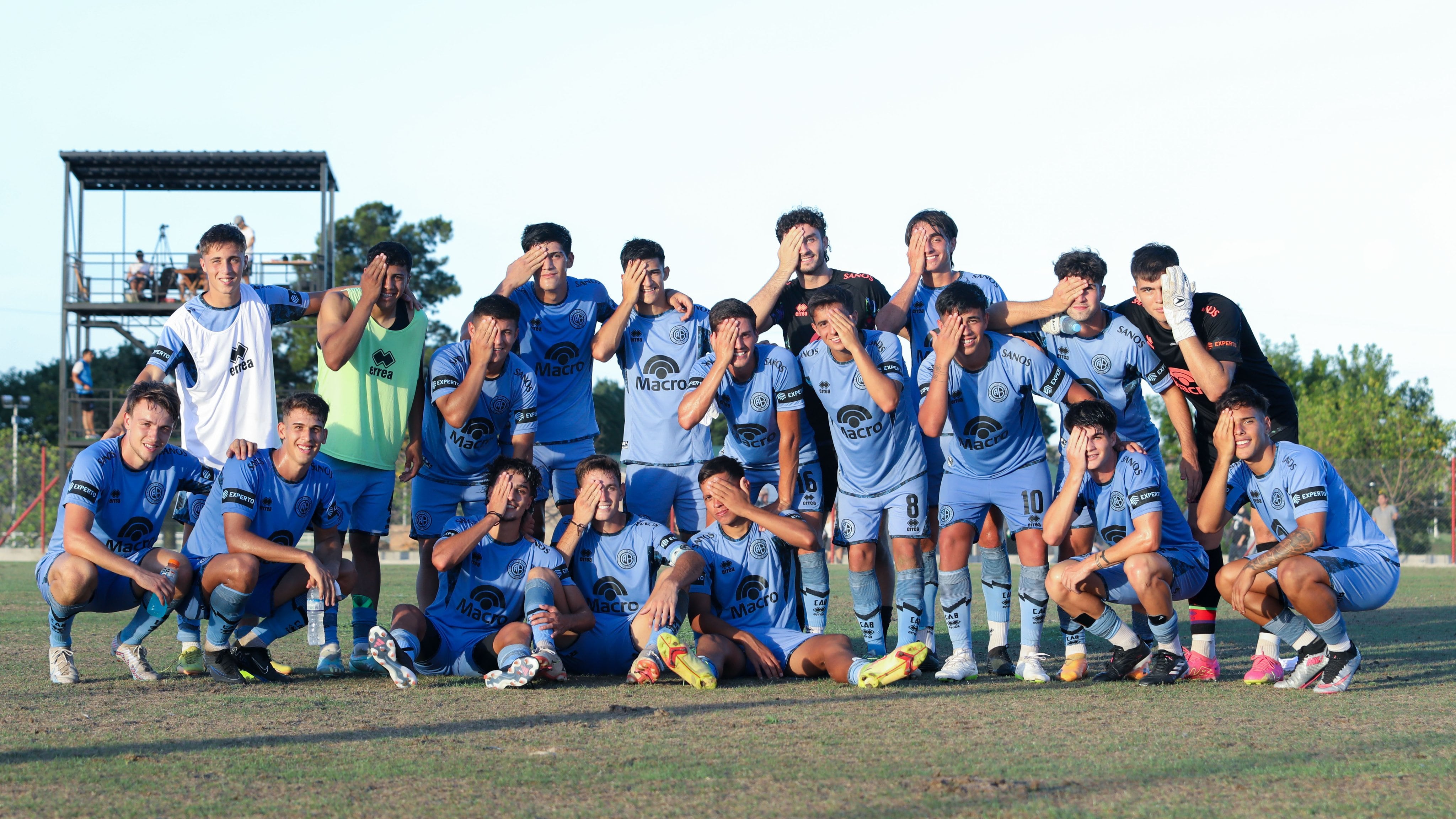 La Reserva del Pirata festeja su segundo triunfo en fila en la Copa Proyección (Prensa Belgrano).